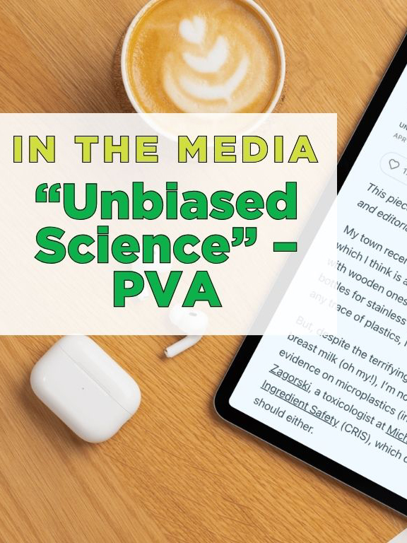 News from CRIS: In the Media – Dr. Joe Zagorski on PVA with "Unbiased Science" with Dr. Jess Steier