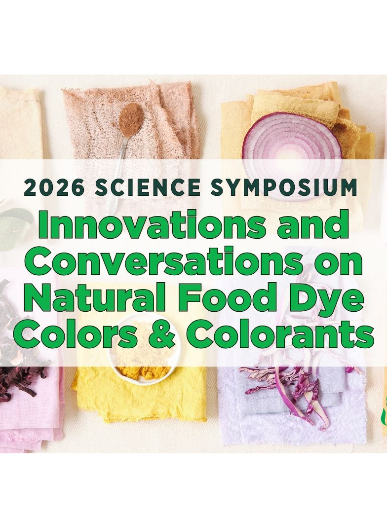 News from CRIS: 2026 Science Symposium - Innovations and Conversations on Natural Food Dye Colors and Colorants