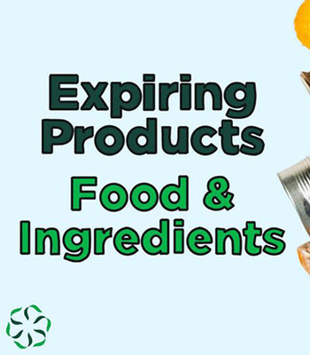 News from CRIS: Expiring Products - Food & Ingredients