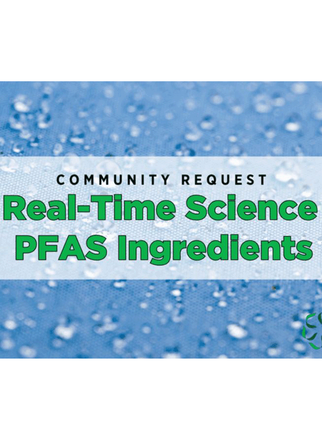 News from CRIS: Real-time Science - PFAS Compounds